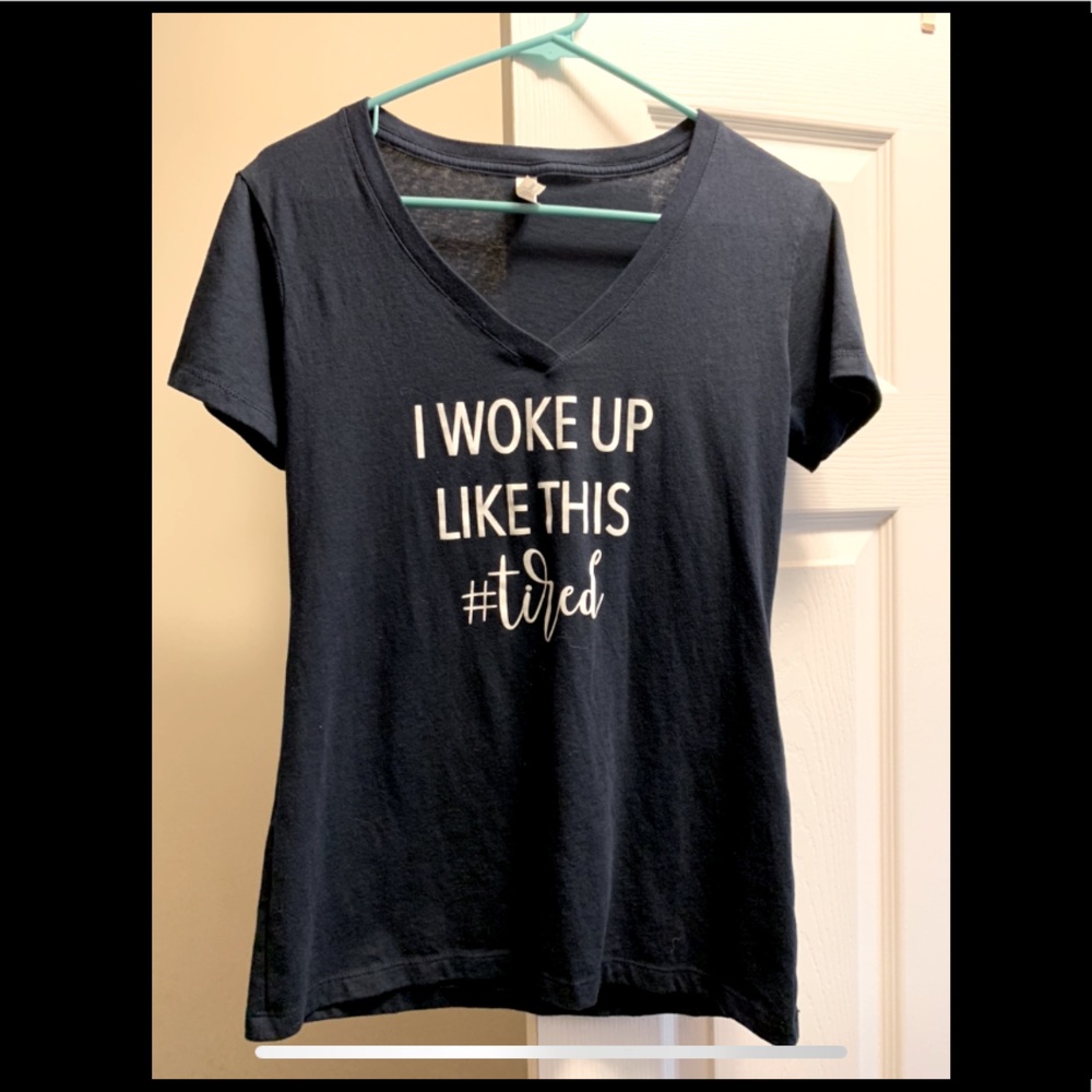 2/$20 💙Mom Life: V-Neck Short-Sleeve Shirt